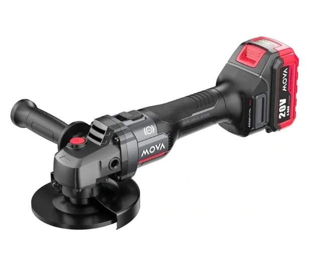 MOVA szlifierka kątowa bezszczotkowa pg125k 20v 900w 125mm (ba - 1585835 - zdjęcie